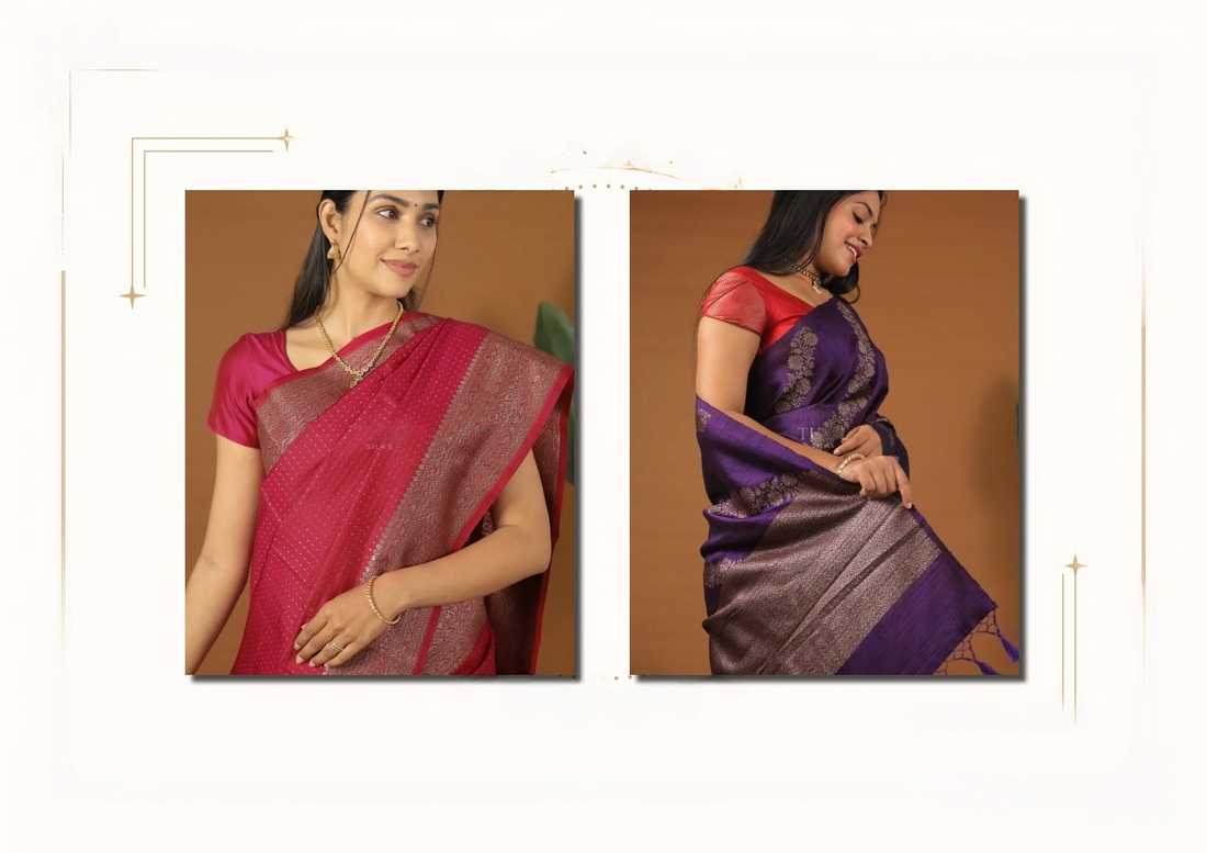 Banarasi Saree Wearing Styles in Different Ways