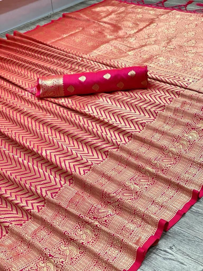 Banarasi Woven Saree Paithani